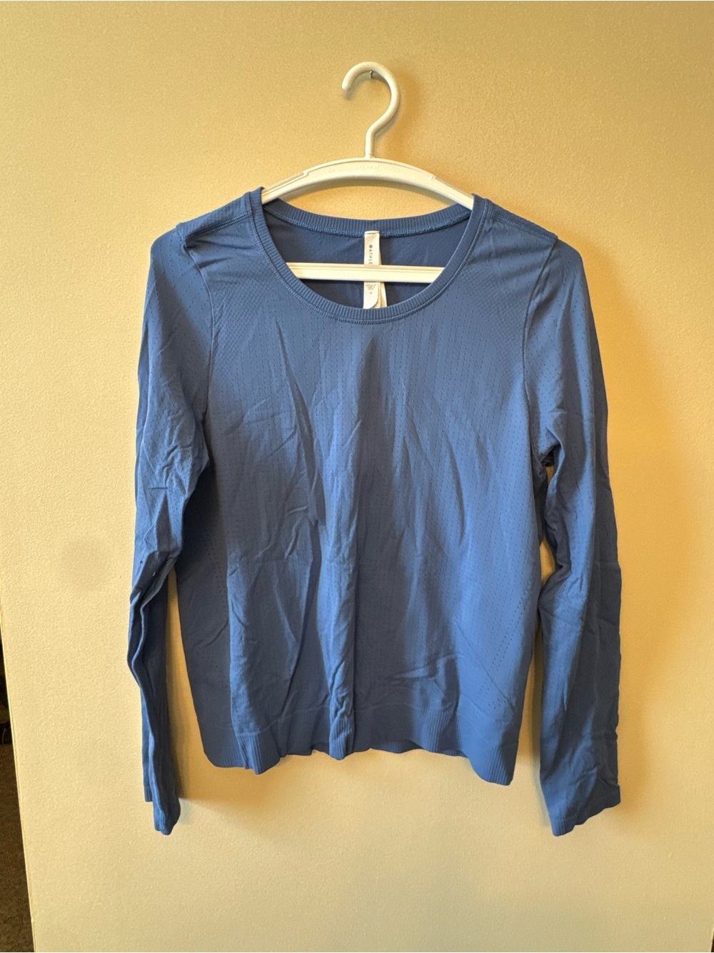 Athleta Long-Sleeve Crewneck Top - Blue